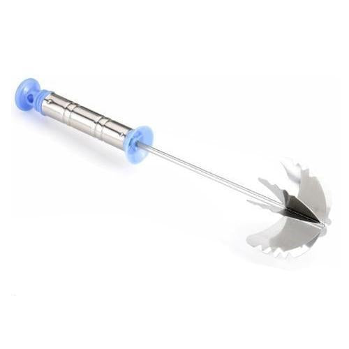 191 Stainless Steel Mixi Egg Lassi Butter Milk Maker Mixer Hand Blender