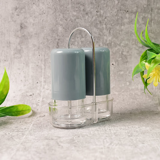 Apex Victory Salt Pepper Dispenser Set 2 Pcs Acrylic Seasoning Shaker