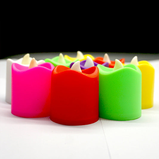 6429 10pcs Festival Decorative - Led Tealight Candles Battery Operated Candle Ideal For Party.