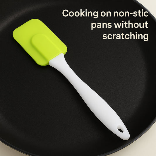 Silicone Cooking Spatula For Baking (1 Pc 18 Cm)