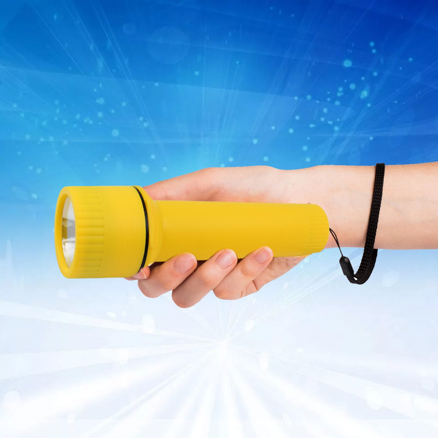 Bigled Flashlights Torch Light Battery Operated (1 Pc Battery Not Included)