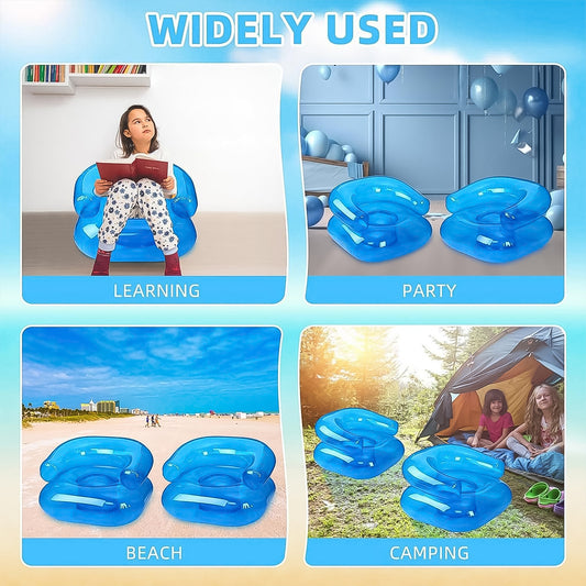 Inflatable Sofa Chair For Boys And Girls Suitable For Camping (28 Inch Approx 1 Set)