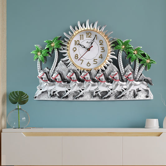 Premium Plastic Body Wall Clock (1 Pc)