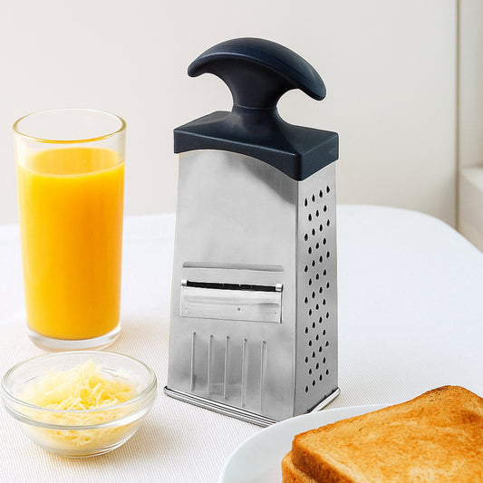 Apex Classic 4-in-1 Stainless Steel Grater Slicer With Handle