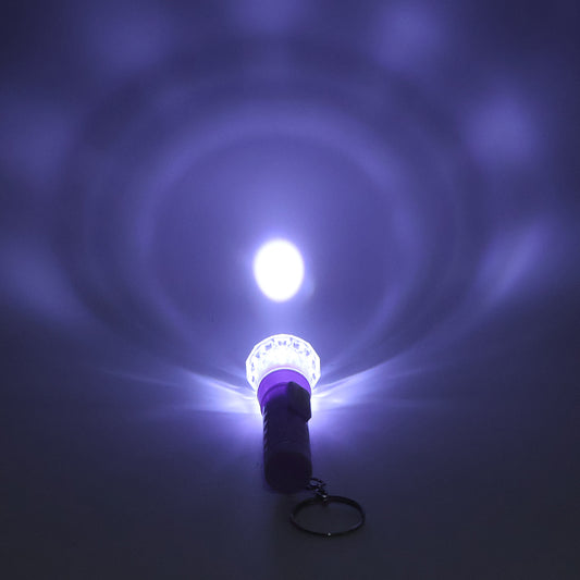 Mini Led Flashlight Keychain Torch (Mix Color 1 Pc)