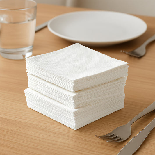 Soft Absorbent Disposable Tissue Napkins Paper (75 Pc)