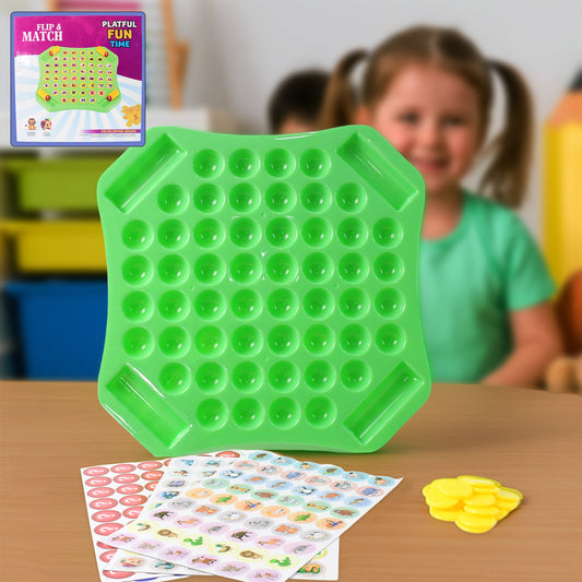 Flip Match Educational Puzzle Game Toy (1 Set)