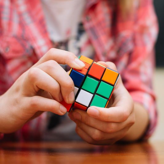 0869 3x3x3 Cube Solving Kit - Includes Cube Formula Sheets Perfect For Beginners And Enthusiasts 3d Puzzles Game Rubick Cube Puzzle Cubes Rubix Cube (1 Pc )