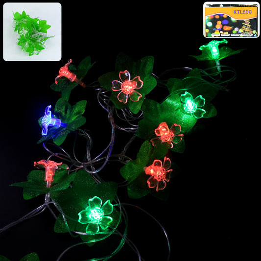 Leaf Flower Led Decorative String Light (3 Meter)