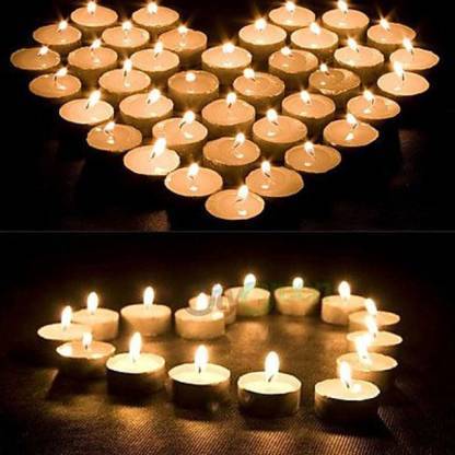 1222 Festival Decorative - Led Tealight Candles (White 24 Pcs)