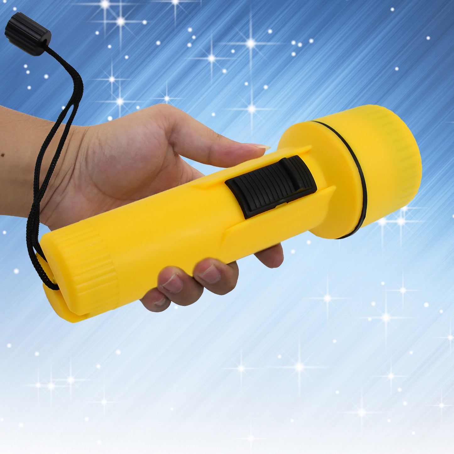 Bigled Flashlights Torch Light Battery Operated (1 Pc Battery Not Included)