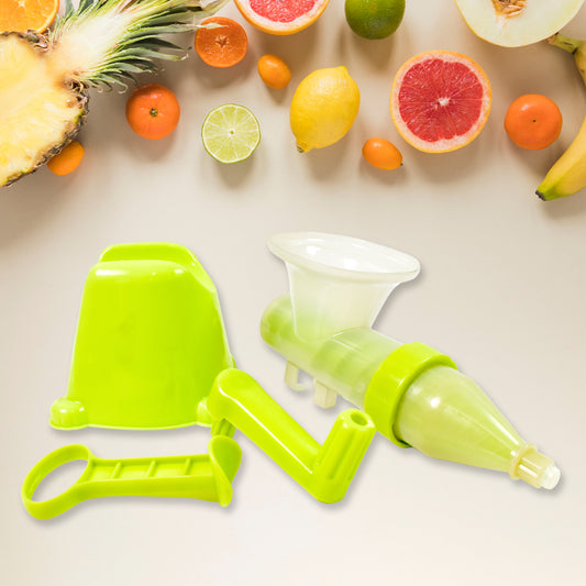 Manual Juicer Modern Plastic Fruit And Vegetable Juicer (1 Pc Bowl Not Included)