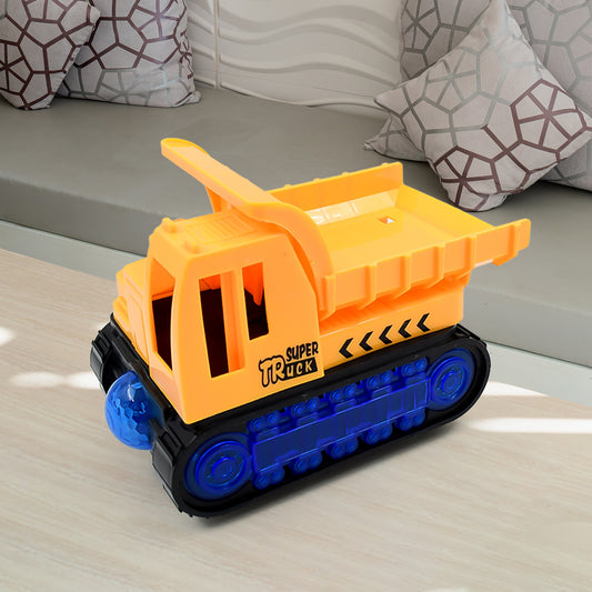 Engineering Vehicletoys For Kids - Self-driving Super Dump Truck Toy Self-driving Trucks Engineering Truck Electric Vehicle Toys Boys Birthday Gift Toys (1 Pc)