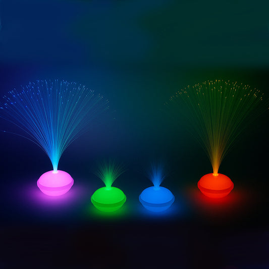 Fiber Optic Led Night Lamps Set (12 Pc)