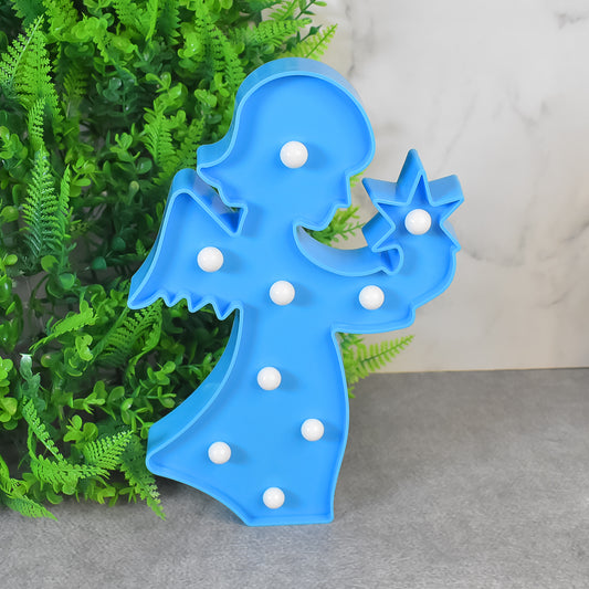 Led Night Light Coconut Tree Light Romantic Table Lamp (1 Pc Battery Not Included)