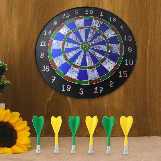 Magnetic Dart Board Game Set With 6 Safe Darts For Kids Adults