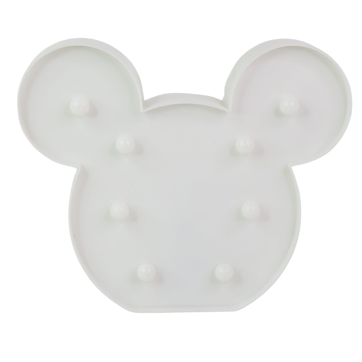 Mickey Shaped Led Decorative Night Light (1 Pc)
