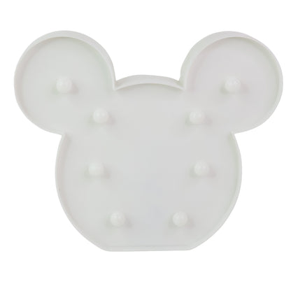 Mickey Shaped Led Decorative Night Light (1 Pc)