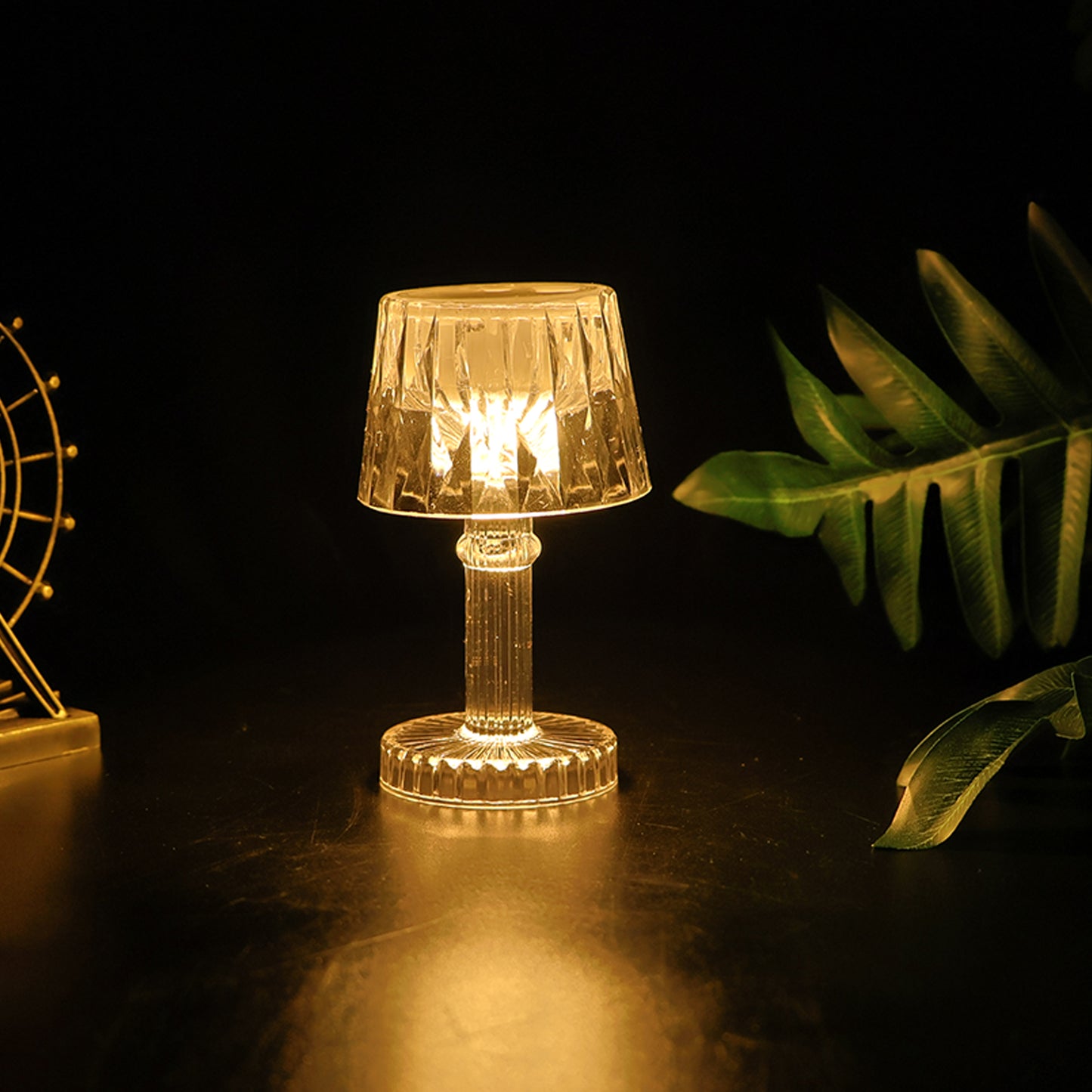 Battery Operated Decorative Led Mini Table Lamp (3 Pc  Set)