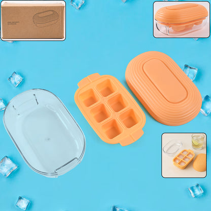 Plastic Ice Cube Tray (1 Set)