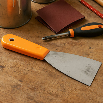 Putty Knife Set With Soft Rubber Handle (1 Pc)