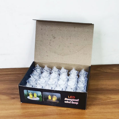 Set Of 24 Led Decorative Lantern Lights  Candle
