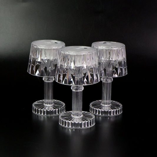 Battery Operated Decorative Led Mini Table Lamp (3 Pc  Set)