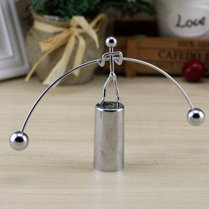 7875 Mini Steel Balance Toy Decoration Pendulum Newton Cradle Balance Ball Tumbler Desk Toy Metal Man Home Home Decoration Crafts