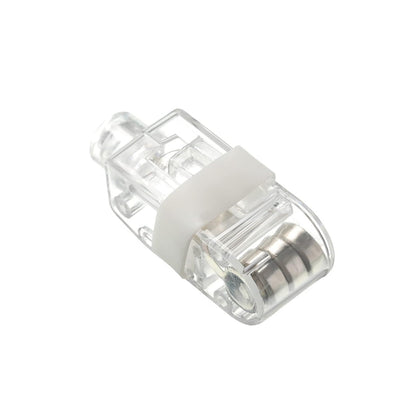 Light Up Finger Tips Clear Mini Rings Led Glow Ring With Elastic Band (1 Pc)