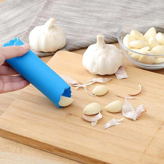 Silicone Garlic Peeler Tube Easy Hand Roller Peeling Tool (1 Pc)