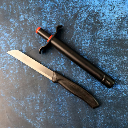 Premium Kitchen Knife With Gas Lighter Combo Set  2