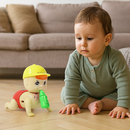Battery Operated Crawling Baby Toy With Music