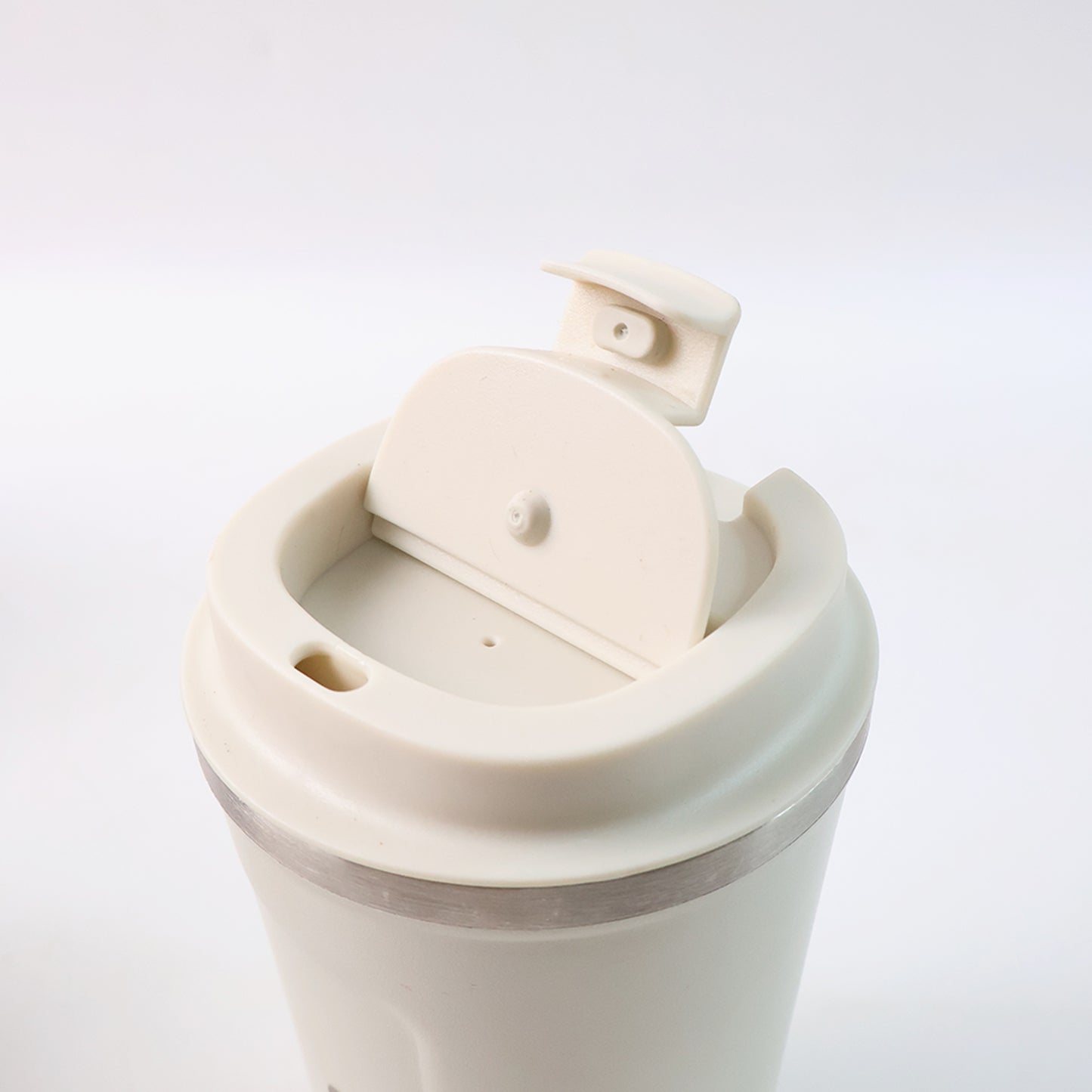 Stainless Steel Coffee Travel Bottle With Lid 450 Ml Approx (1 Pc)