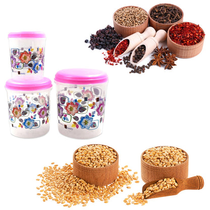 2703 3 Pc Storage Container Used In All Kinds Of Places Including Household And Offices For Storing Stuffs And Items Etc.