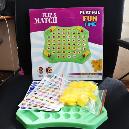 Flip  Match Educational Puzzle Game Toy (1 Set)