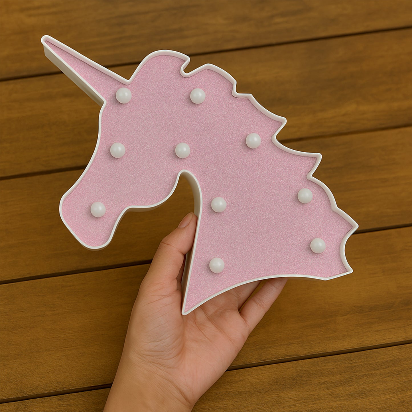 Unicorn Shaped Led Decorative Night Light (1 Pc)