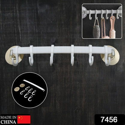 7456 1pc Bath Towel Hanger Wall Mount Towel Hanger Wall Towel Shelf Towel Hanging Rack Kitchen Towel Holder Towel Hanging Hook