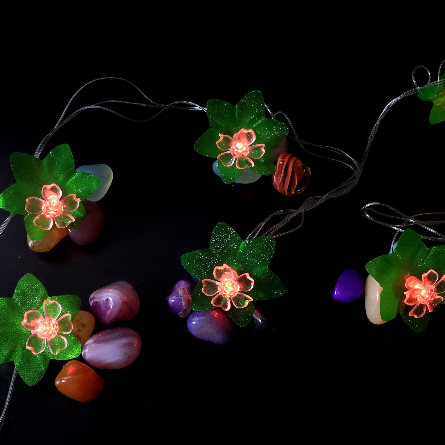 Leaf  Flower Led Decorative String Light (3 Meter)
