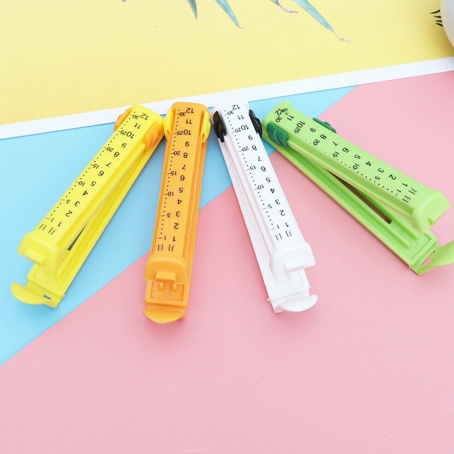 6309 4 Pc Food Sealing Clip Used For Sealing Of Packed Food Stuffs And Items To Prevent Them From Contamination.