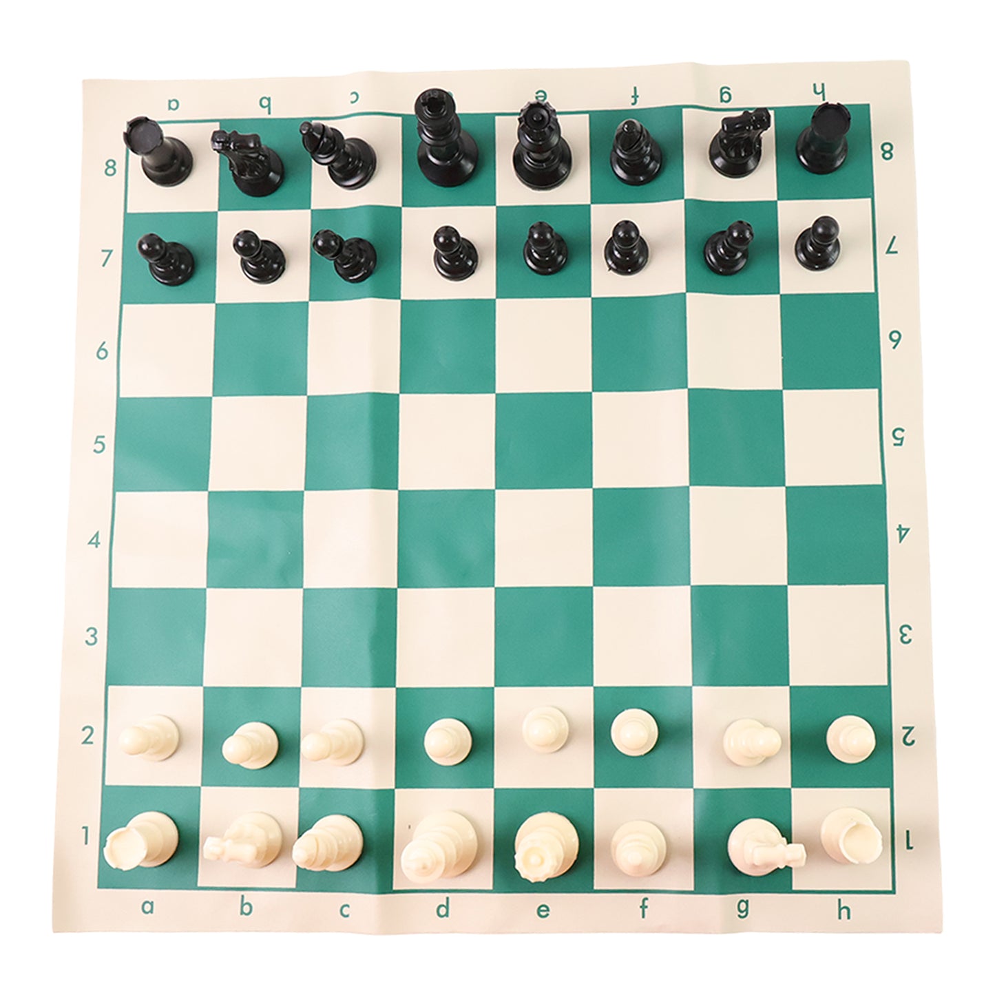 Small Premium Portable Chess Set Plastic Chess Pieces (1 Set)