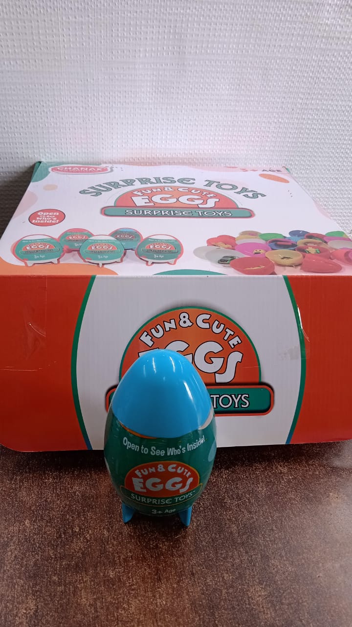 Aditi Fun  Cute Surprise Eggs Toy For Kids (1 Pc)