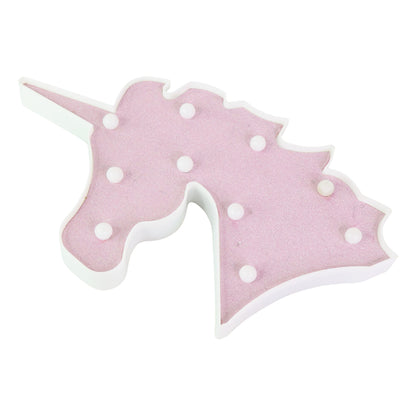 Unicorn Shaped Led Decorative Night Light (1 Pc)