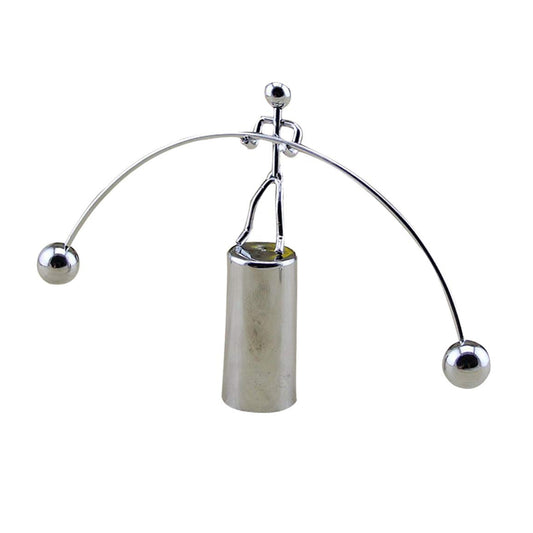 7875 Mini Steel Balance Toy Decoration Pendulum Newton Cradle Balance Ball Tumbler Desk Toy Metal Man Home Home Decoration Crafts