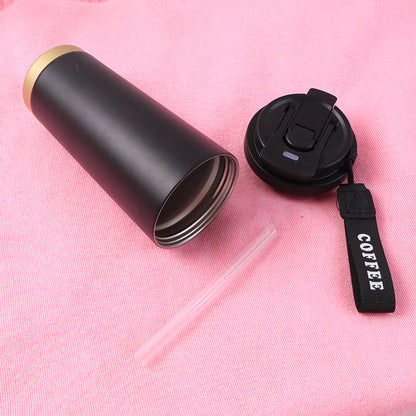 Premium Assorted Metal And Plastic Travel Mug Tumbler Cup (1 Pc  Mixed Design)