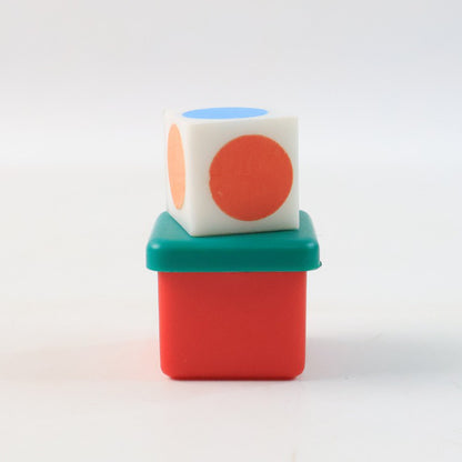 Magic Colour Vision Dice Trick Toy (1 Set)