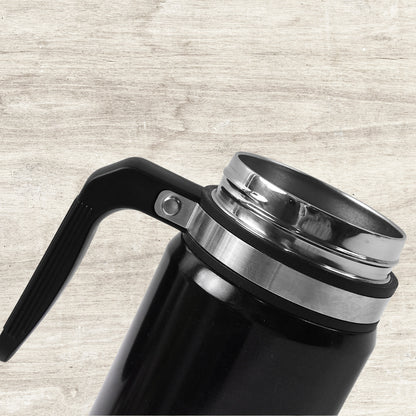 Stainless Steel Vacuum Cofee Cup With Non Slip Scalding (600ml Approx)