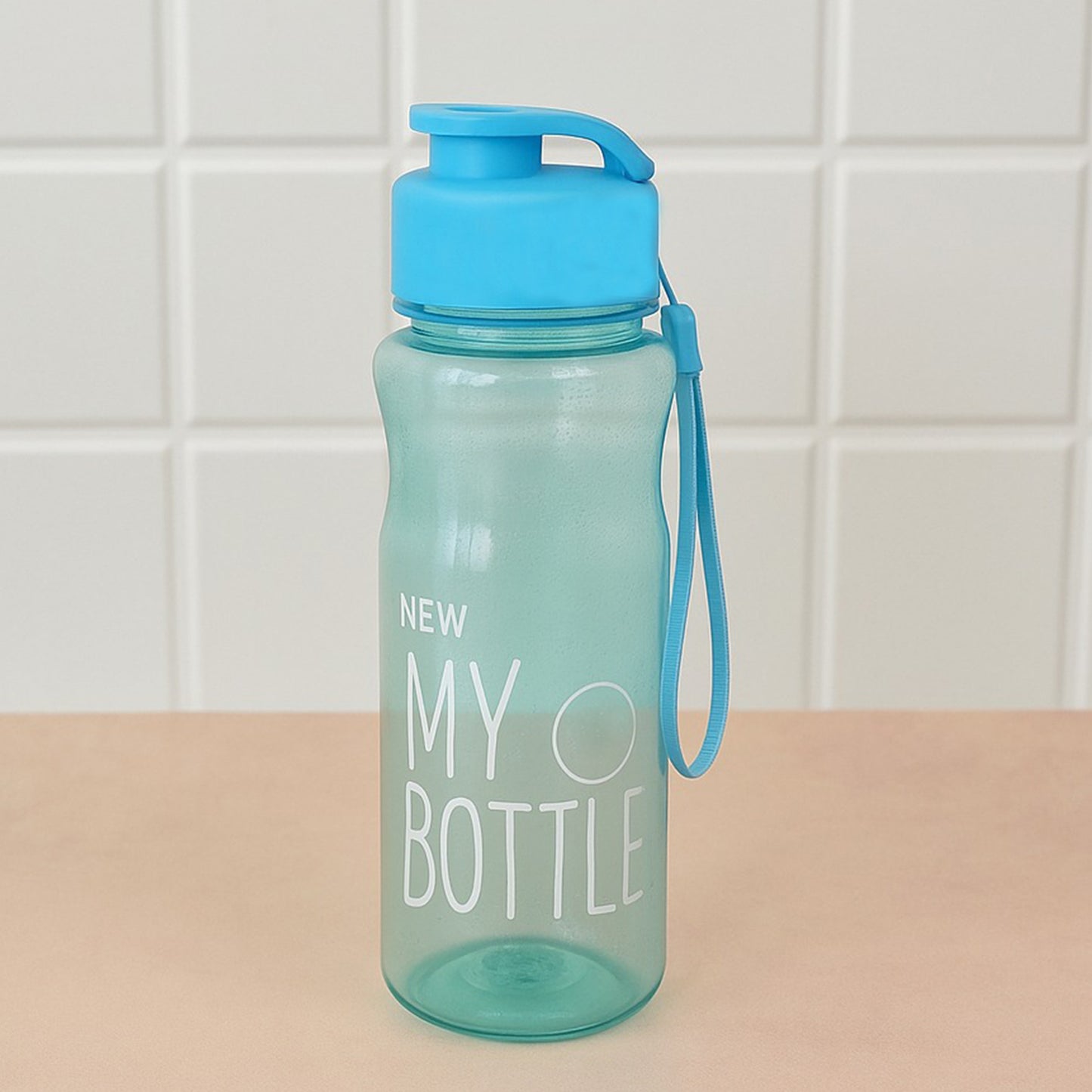 Bpa-free Plastic Sports Water Bottle (Approx. 400 Ml  1 Pc)
