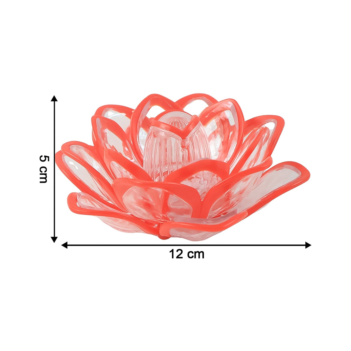 Decorative Lotus Shaped Led Candle Light (1 Pc)