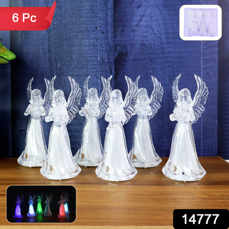 Led Angel Decorative Lights (6 Pc  Set)