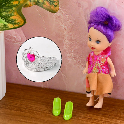 Fashion Doll With Baby Accessories Set (Mix Design)